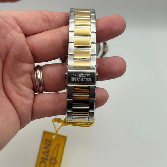 Invicta Speedway 49329 Mens 42mm Two Tone Stainless Steel Quartz Watch BNWT - Picture 10 of 17